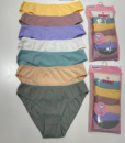 Труси жіночі тижневики в рубчик S-M, L-XL 7 шт.