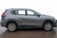 Боковые трубы Black (2 шт, нержавейка) для Nissan X-trail T32/Rogue 2014-2021 гг