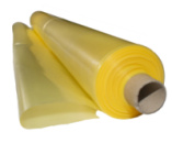 Плёнка 80мкм  6м*50м полиэтиленовая жёлтая для теплиц  «Планета Пластик» стабилизация 24 месяца