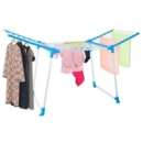 Сушилка для белья напольная раскладная Clothes dryer 154x59x108см Синяя