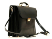 Портфель ручної роботи шкіряний Чорний (1939512631)