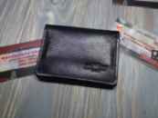 Обкладинка на права тех. паспорт ID паспорт посвідчення Chevrolet 100х70х15 глянцева шкіра чорний