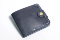 Портмоне ручної роботи з шкіри вінтаж Синій (1827811491)