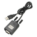 Кабель переходник USB - RS232 DB9 PL2303+MAX3243C, 0.8м