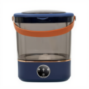 Портативная стиральная машина с отжимом 36 Вт 850 об/мин с баком на 12 литров Синяя HP-35015-61BL