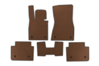 Коврики EVA (для i5 G60E, коричневые) для BMW 5/i5 серия G60/G60E/G61 2023- гг