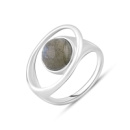 Серебряное кольцо CatalogSilver с 2.825ct, вес изделия 6,55 гр (2130123) 18 размер