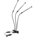 Фитолампа світлодіодна для рослин Plant Grow Light 8075 з таймером, чорна