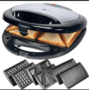 Мультимейкер Crownberg CB-1076 4в1 Гриль Сендвичница Вафельница Орешница