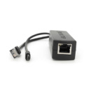 POE сплиттер AOT-0524 48V-5V, RJ45,Mini-USB (10/100Мбит, Вход-48V/Выход 5V 2.4А)