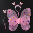 Карнавальный наряд Бабочка 9079 розовый