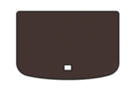 Резиновый коврик в багажник Carsuit (HB, 3-дверный, коричневый) для Ауди A1 2010-2018 гг