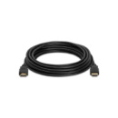 Кабель Merlion HDMI-HDMI HIGH SPEED 3.0m, v1.4, OD-7.5mm, круглий Black, коннектор Black, (Пакет) Q125
