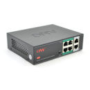 4х портовый PoE коммутатор с автоперезапуском ONV-H1064PSD , 4хРоЕ 100 Мбит + 2хUplink 100 Мбит до 250м, IEEE802.3af/at , общая мощность 65Вт