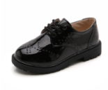 Лаковані туфлі дитячі Bobozi чорні, розмір 28