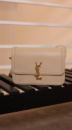 Saint Laurent Solferino Large Beige/Gold