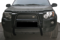 Кенгурятник QT008 Black (нерж) для Land Rover Freelander II 2006-2014 гг