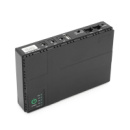 ИБП UPS-36W DC1036P для роутеров/коммутаторов/PON/POE-430, 5/9/12V, 1A/2А, 10400мAh, Black, BOX