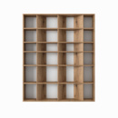 Стеллаж открытый Art in Head 1 Light Дуб эвок прибрежный 1200*1460*160 (LT13100000000)