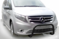 Кенгурятник WT005 Black (нерж.) для Mercedes Vito/V-class W447 2014- гг