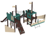 Корабль Яхта Kidigo (11105)