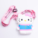 Детская силиконовая сумочка Hello Kitty 13*10*3 см Белый HP-55-1W