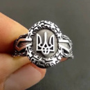 ​Кільце «Тризуб з дубовим листям» (срібло)