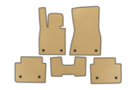 Коврики EVA (для i5 G60E, бежевые) для BMW 5/i5 серия G60/G60E/G61 2023- гг