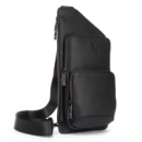 PODIUM Сумка Мужская На Плечо кожа BRETTON 9186-71A black