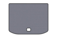 Резиновый коврик в багажник Carsuit (HB, 5-дверный, серый) для Ауди A3 2012-2020 гг