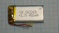 Акумулятор універсальний 4.0*20*41, 5мм (450 mAh)