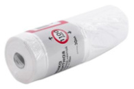 Пленка защитная с малярной лентой Intertool 1.1 х 30 м (KT-0802)