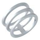 Серебряное кольцо CatalogSilver с без камней, вес изделия 5,17 гр (1957271) 17.5 размер