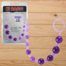 Анальні намиста фіолетові Hi Basic «Sassy anal 10 beads purple» від Chisa