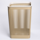 Корзина для мусора пластиковая в офис для бумаги 22×22×30 (см) корзина под мусор 8 (лмусорное ведро Коричневый HP-45-9OL