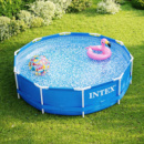 Intex 28200 (Діаметр 305 x Висота 76см) Каркасний басейн Metal Frame Pool синій