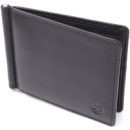 Зажим для денег из мягкой натуральной кожи Tony Perotti 20848_1 (5000 nero) Черный