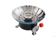 Плита газовая портативная Intertool - 200 x 85 мм с лепестками 1 шт.