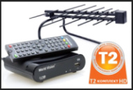 Комплект для Т2 телевидения - с Комнатной антенной