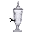 Лимонадница с краном на ножке стеклянная для напитков 2 л 46 см HP-19-15