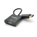 Конвертер VEGGIEG DV-B Display Port (папа) на VGA(мама) 25cm, Black, Пакет