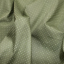 Сорочечна тканина горох зелений