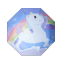 Зонт детский складной Радужный единорог 8271 50 см