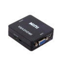 Конвертер VGA - HDMI, видео, аудио, 1080p, черный