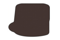 Резиновый коврик в багажник Carsuit V-2 (Седан, коричневый) для Ауди A3 2012-2020 гг