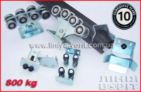 Лінія Воріт STRONG-800 BLACK. Фурнітура для відкатних воріт до 800 кг.