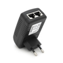POE инжектор RITAR RT-PIN-12/12EU, 12V 1A (12Вт) с портами Ethernet 10/100Мбит/с, EU PLUG