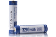 Аккумулятор Li-Ion 18650 Keeppower 3200мАч 8А MicroUSB (с защитой) 2 шт
