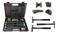 Набор инструментов рихтовочных для кузовных работ 7 предметов, в кейсе ROCKFORCE RF-50713B