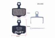 Колодки гальмiвнi полуметал DUST DS-06S 
Пiдходить пiд дисковi гальма AVID ELIXI/R/CR Mag /E1/E3/E5/E7/E9/XO/XX